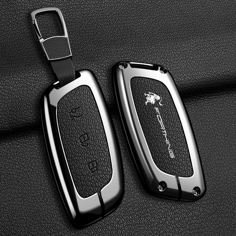 Чехол для ключа автомобиля Dongfeng Fengxing Xinghai S7: Премиальный чехол для пульта дистанционного управления, версия 2025 года, унисекс-дизайн, полностью закрытые кнопки.
