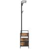 Coat Rack Stand Reclaimed Wood Look 75 x 34 x 184 cm Engineered Wood