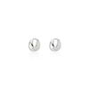 NORMALLEE [Silver 925] Water Drop One-touch Earrings (S)