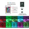Светодиодная лента 5 В RGB 5050, работающая от 3 батареек AA, гибкая светодиодная лента с пультом дистанционного управления для подсветки телевизора, полок, шкафов