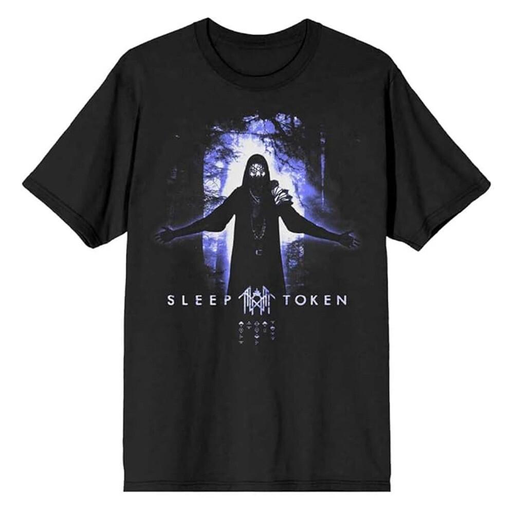 Футболка Sleep Token Vessel Forest Рок-группа Новая Черная Официальная
