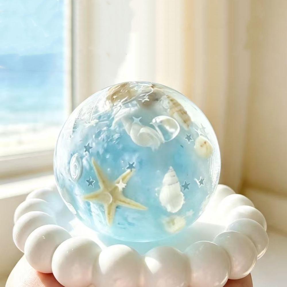 Satisfying Sound Slushy Squishy Toy Colorful Sensory Fidget Ball Handmade Ball Children Gifts