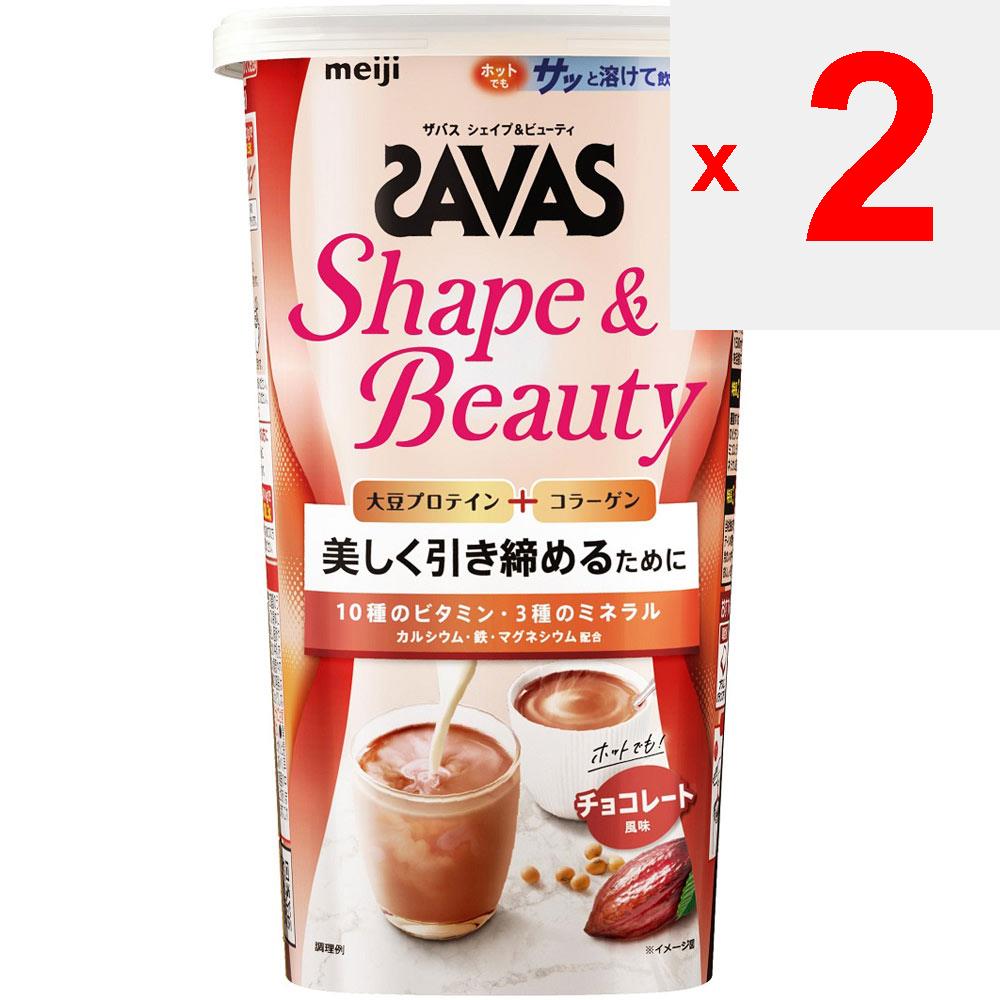 MEIJI Zavas Four Woman Shape & Beauty со вкусом шоколада 231 г ZABAS Protein ZABAS