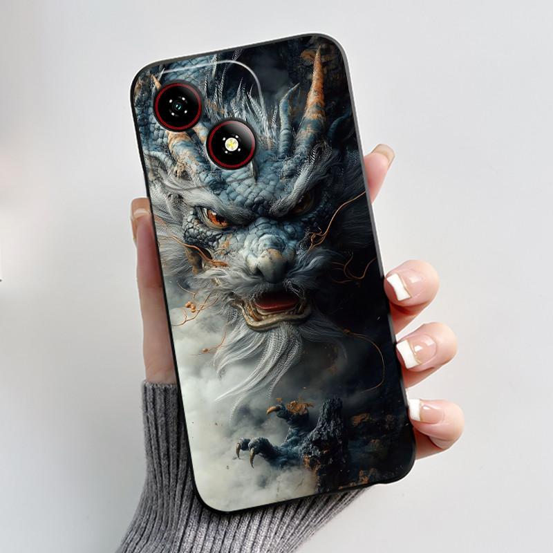 Для ZTE Blade A35e Чехол Роскошный Милый Крутой Мальчики Девочки Мягкий Матовый Силиконовый Задний Чехол Для ZTE Blade A35e Телефон Сумка Оболочка BladeA35e