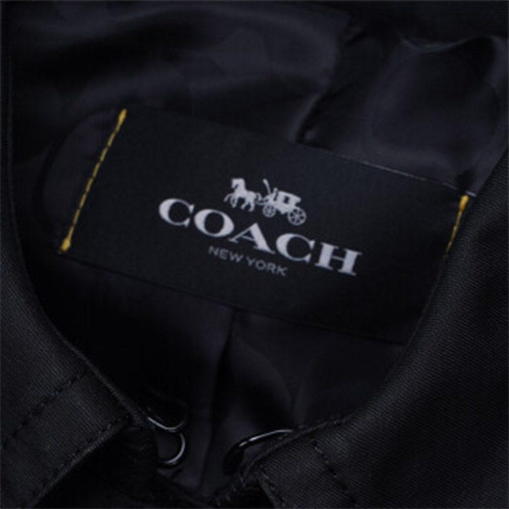 Coach Тренч женский черный F34024-BLK
