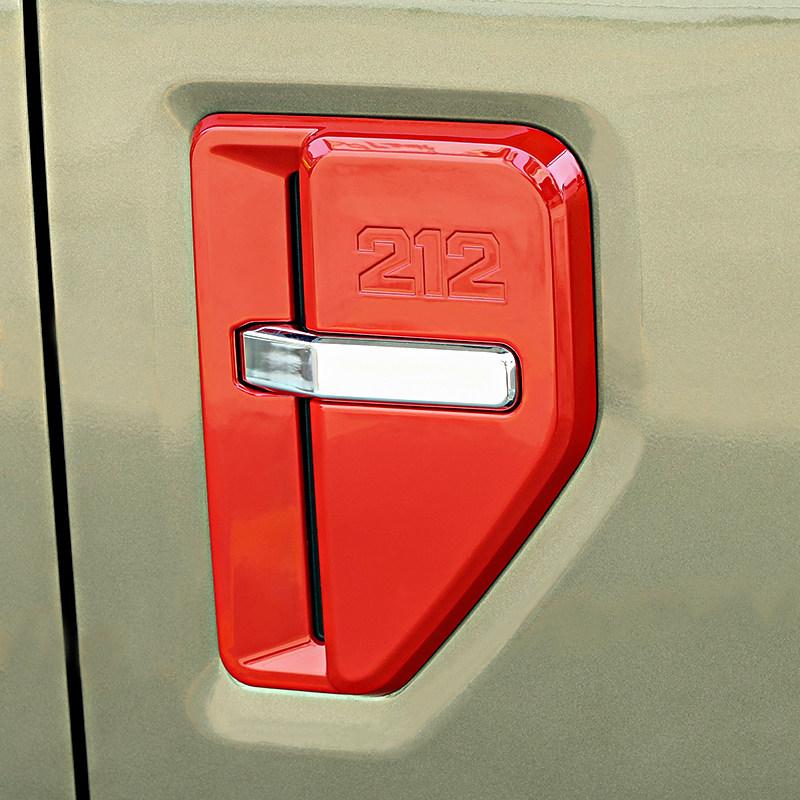 Подходит для BAIC BAW 212 T01 2024-2025 Защитная крышка вентиляционного отверстия крыла Декоративная накладка Стайлинг экстерьера Отделка Модификация автомобиля