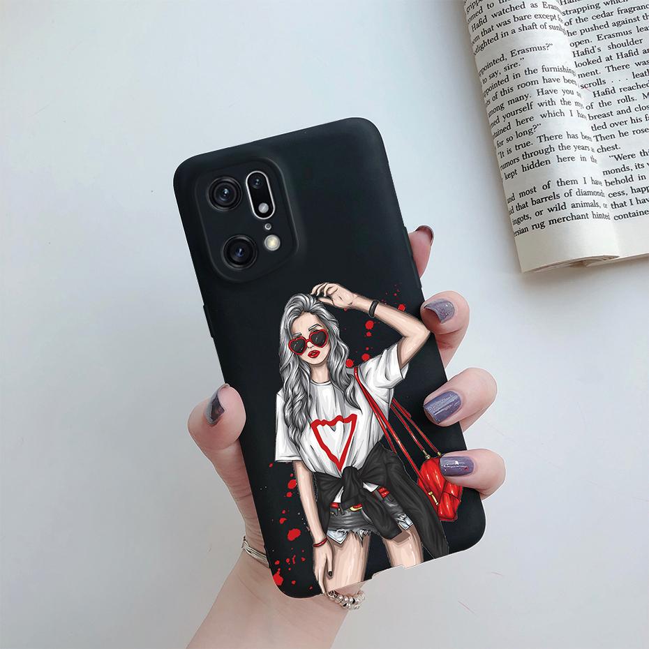 Красивый чехол для телефона OPPO Find X5 Pro Чехол Силиконовый чехол для OPPO Find X5 Lite Чехол Fundas FindX5 X 5 Pro Lite X5Pro Чехлы