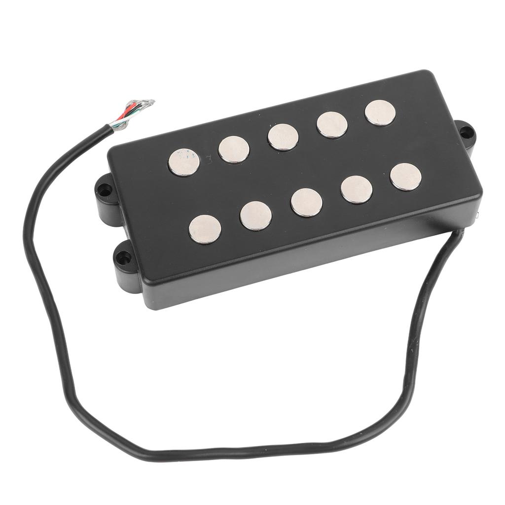 Electric Guitar Double Coil Pickup Clear Sound Metal 5 String Electric Bass Dual Coil Pickup