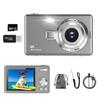 Digital Camera with 4K Video 50 32GB Micro SD AF Compact Large 16x Image Large Japanese Instruction Ideal for Students and School Trip Recording,