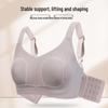 Rabbit Ear Seamless Wirefree Bra: Large Bust Minimizer, Soft Support, Adjustable, Anti-Sagging, Side Smoothing - Perfect for Summer.