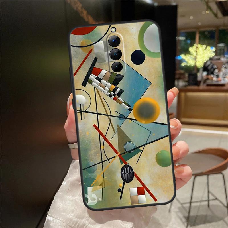 Василий Кандинский Абстрактный Чехол Для Nubia Red Magic 9 Pro Plus Red Magic 8 8S Pro Plus 5G 5S 6R 6 7 7S 6S Pro Чехол