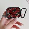 Чехол для наушников Cover Case Для Airpods 2 Pro 3 4 Pro3 1 Pro2 Красный Черный Мрамор