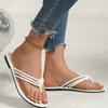 Women's Sandals Summer  Flats Shoes For Women Flip Flops Summer Slippers With Flat Sandals Women Trend Beach Zapatos Mujeres