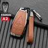 Zinc Alloy Leather Car Key Cover Shell For Changan CS35PLUS CS55PLUS CS75PLUS 2019 keyProtective Case Accessories Keychain