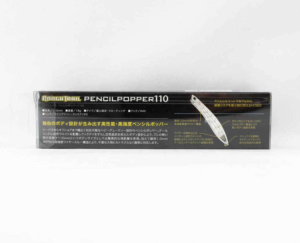 DUO Плавающая приманка Rough Trail Pencil Popper 110 Topwater ADA0135 (0181)