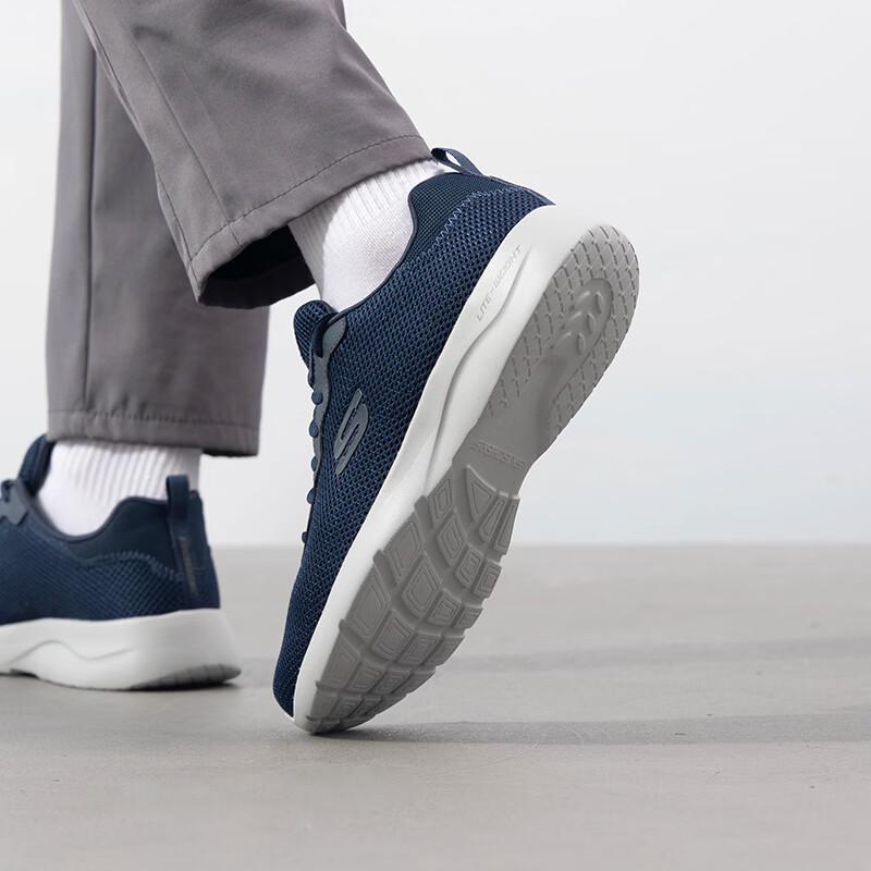 Skechers Мужские всесезонные спортивные беговые кроссовки 58362-NVY