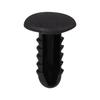 10 Pieces Fir Tree Fastener Black Nylon for Renault: 7703077080