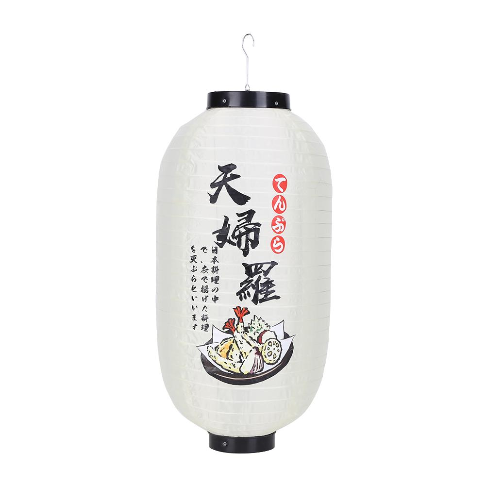 Cloth Decorative Lanterns Waterproof Without Light Outdoor Lanterns Long-term Use Hook 2 Sides Painting for Holiday Decoration