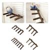 Bird Perch Wood Grinding Stand Parrot Standing Ladder Climbes Toy Nail Trimming Toy for Small Birds Cage Accessories