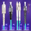 SAMZHE Armored Fiber Optic Patch Cable SC-FC OM3 Duplex