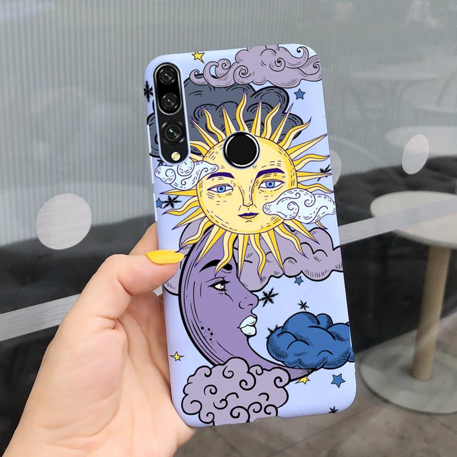 For Huawei Y9 Prime 2019 Case STK-L21 Stylish Flower Cartoon Phone Cover For Huawei Y9 Y 9 Prime 2019 Cases Fundas Coque Bumper