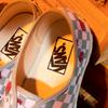 Vans Оригинальные кеды в клетку с клубничным принтом, прочные, дышащие, низкие, из парусины, унисекс, зеленые, белые VN0A5KS9LTB