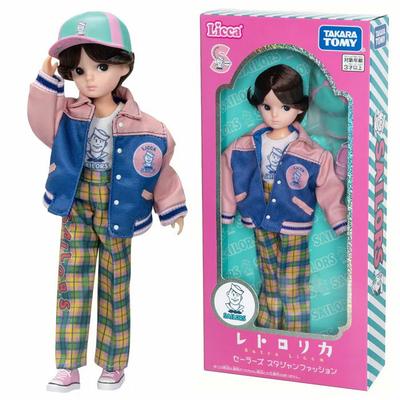 Кукла Рика-чан - Takara Tomy Ретро Рика Моряки Спортивная куртка Мода