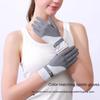 Anti-UV Women Sunscreen Gloves Ice Silk Summer Driving Mittens Sun Protection Riding Gloves  Girl