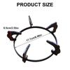 Wok Rings Wok Support Rings Gas Stove Cast Iron Gas Stove Top Burners Rings Wok Pans Stand Holder Gas Range Replacement Part