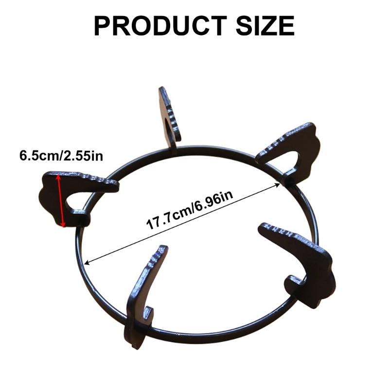 Wok Rings Wok Support Rings Gas Stove Cast Iron Gas Stove Top Burners Rings Wok Pans Stand Holder Gas Range Replacement Part