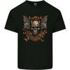 Demonic Bat Skull Satan Grim Reaper Demon Unisexs Light Cotton TShirt