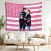 Настенный гобелен Briar U Hockey, Грэм 44, Парные футболки, Розовый американский флаг, Настенный декор