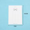 White Paper Card Hair Accessories Card Diy Handmade Hair Clip Hairband Jewelry Packaging Price Tag Card