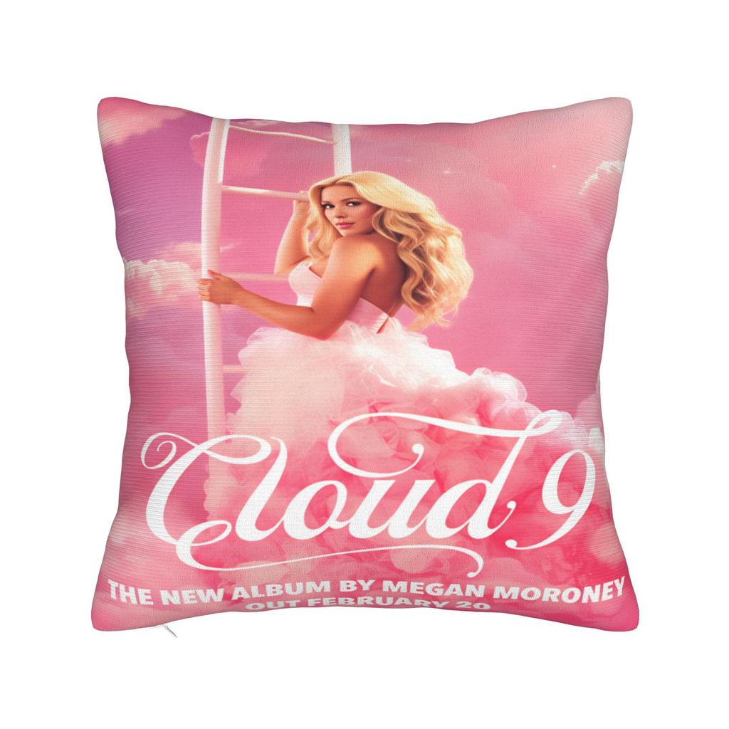 Megan Moroney Singer Cloud Album Pillow Case Soft Pillow Cover For Office Car Home Decor Vintage Cushion Cover