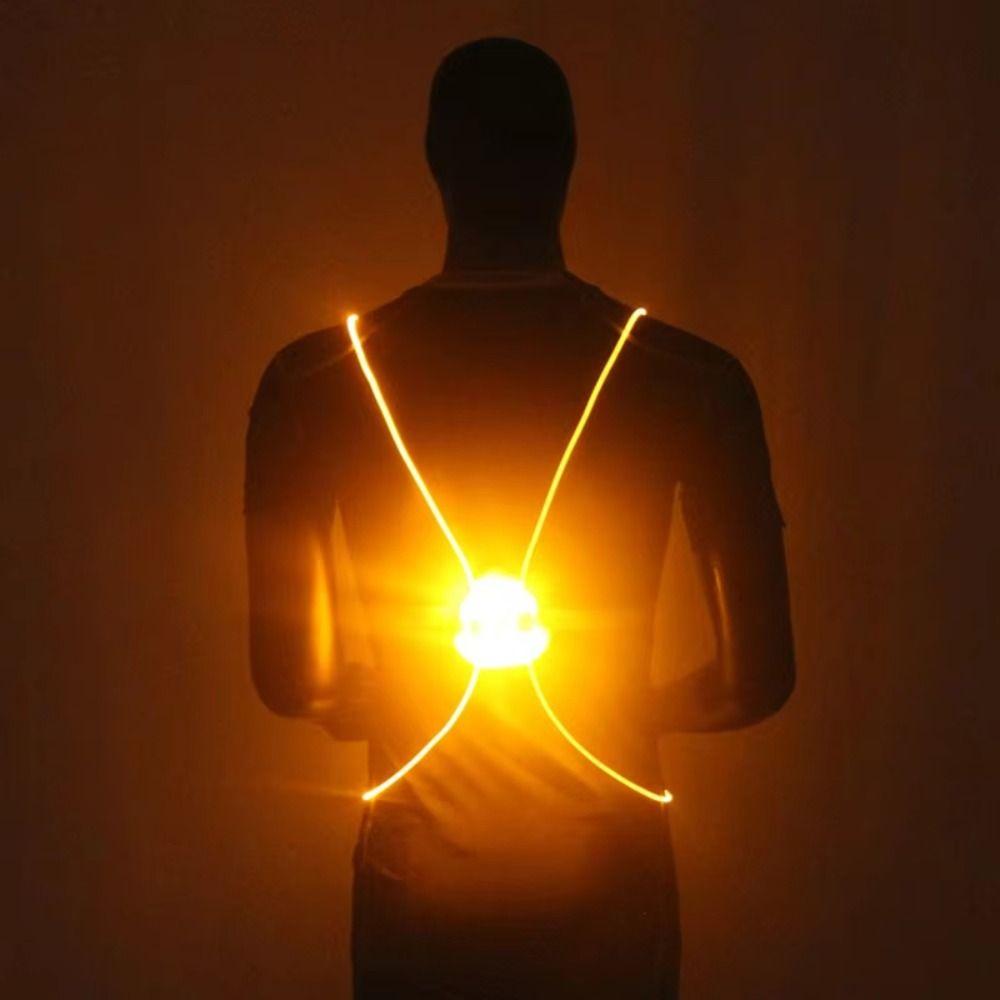 Отражение Ночной Бегущий Свет Перезаряжаемый Уличный Тренировочный Светильник Спорт на Открытом Воздухе