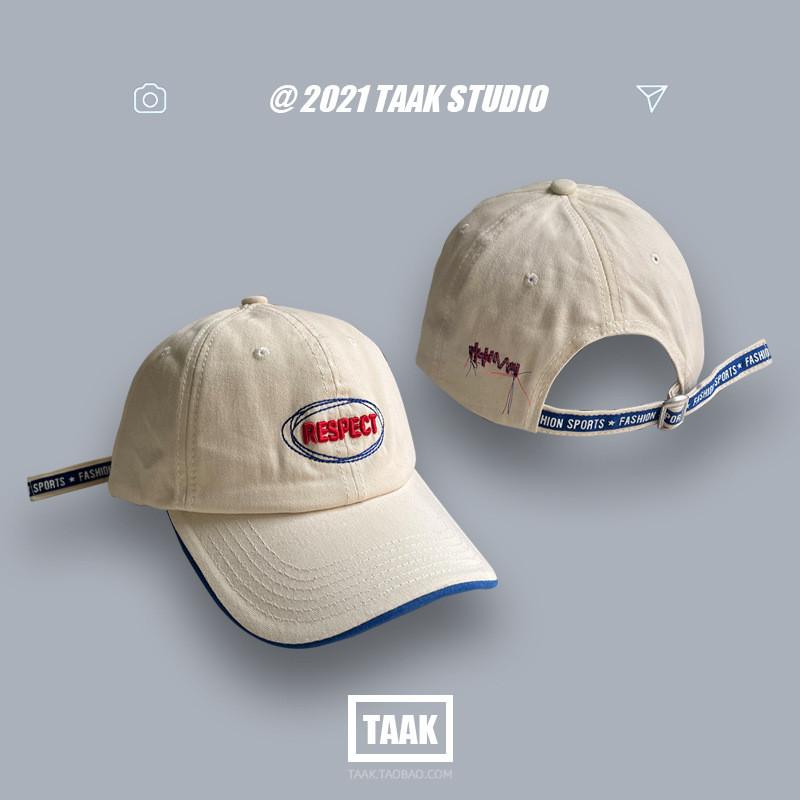 Letter Colorful Embroidered Baseball Hat For Men And Women Street Cap Style