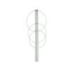 Metal Garden Ring Support for Plants, Flowers, Vegetables, 28x60cm