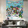 tokidoki Pattern Home Decor Tapestry, Wall Hanging, Decorative RV Wall Cloth.XGT0914025