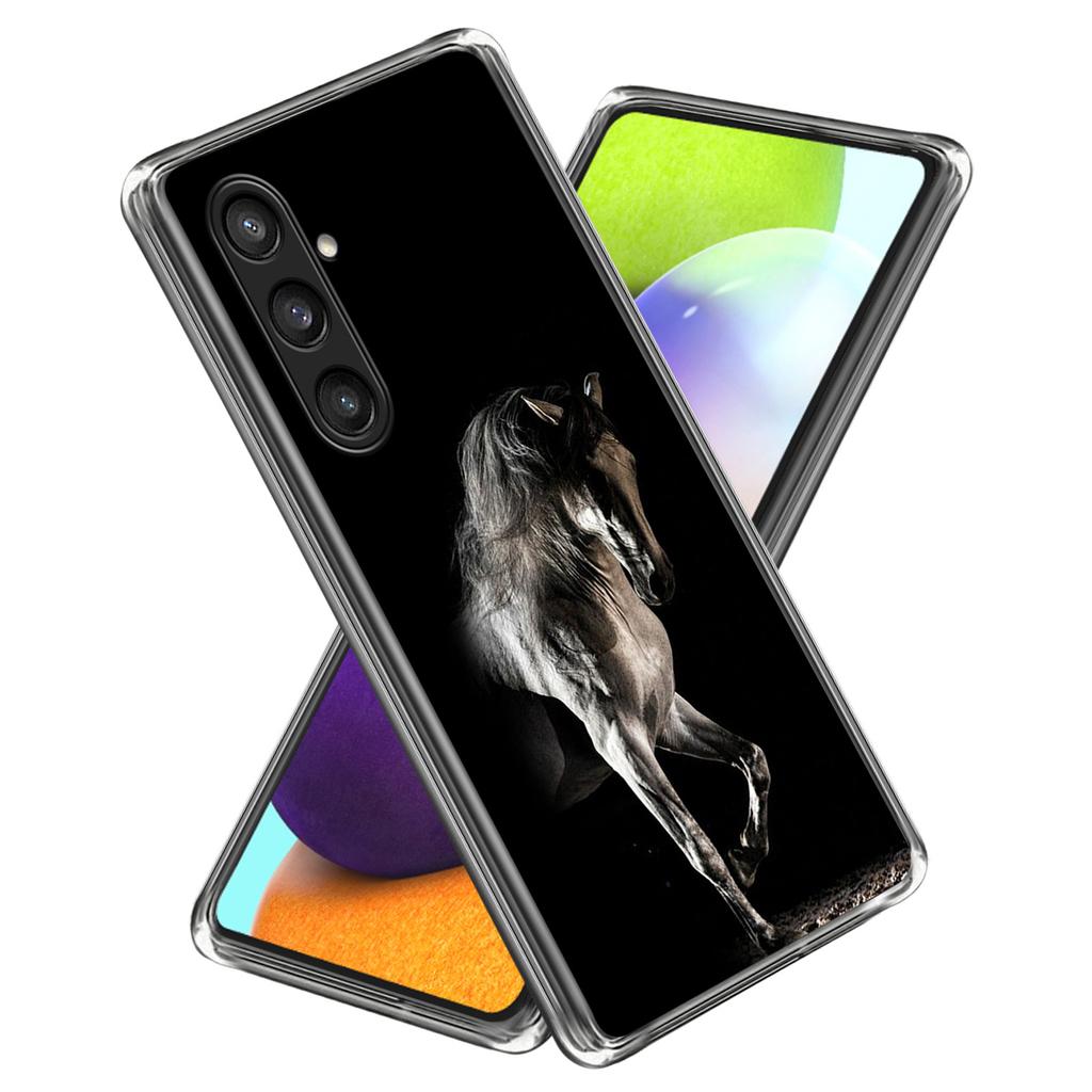 Для Samsung Galaxy S24+ противоударный чехол Мягкий чехол из ТПУ с рисунком и принтом для телефона