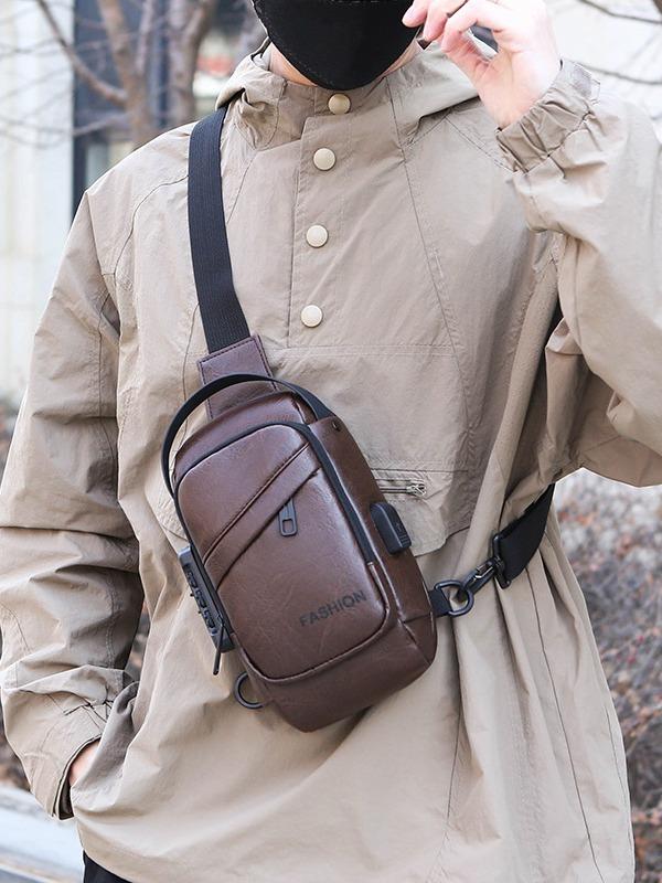 Мужская нагрудная сумка, сумка через плечо, новый повседневный рюкзак на одно плечо большой вместимости, модный, многофункциональный и трендовый спортивный