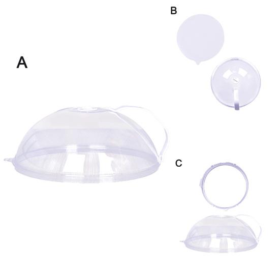Practical Microwave Prevent Oil Lid Solid PC