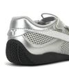 Puma Кроссовки Speedcat Go Metallic V Удобные Универсальные Низкие Повседневные Детские кроссовки Серебристо-белые 409185-01