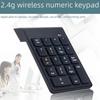 Wireless 2.4G Numeric Keyboard for Accounting and Office Use