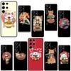 Neko Ramen Japan Cat Anime Case For Samsung Galaxy S22 S21 Note 20 Ultra Note 10 S8 S9 S10 Plus S20 FE Phone Cover