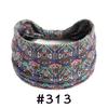 Boho Headbands for Women Cotton Wide Headwrap Non Slip Stretch Hairbands Workout Yoga Head Bands Bandage Running Bandana Turban Hair Accessories