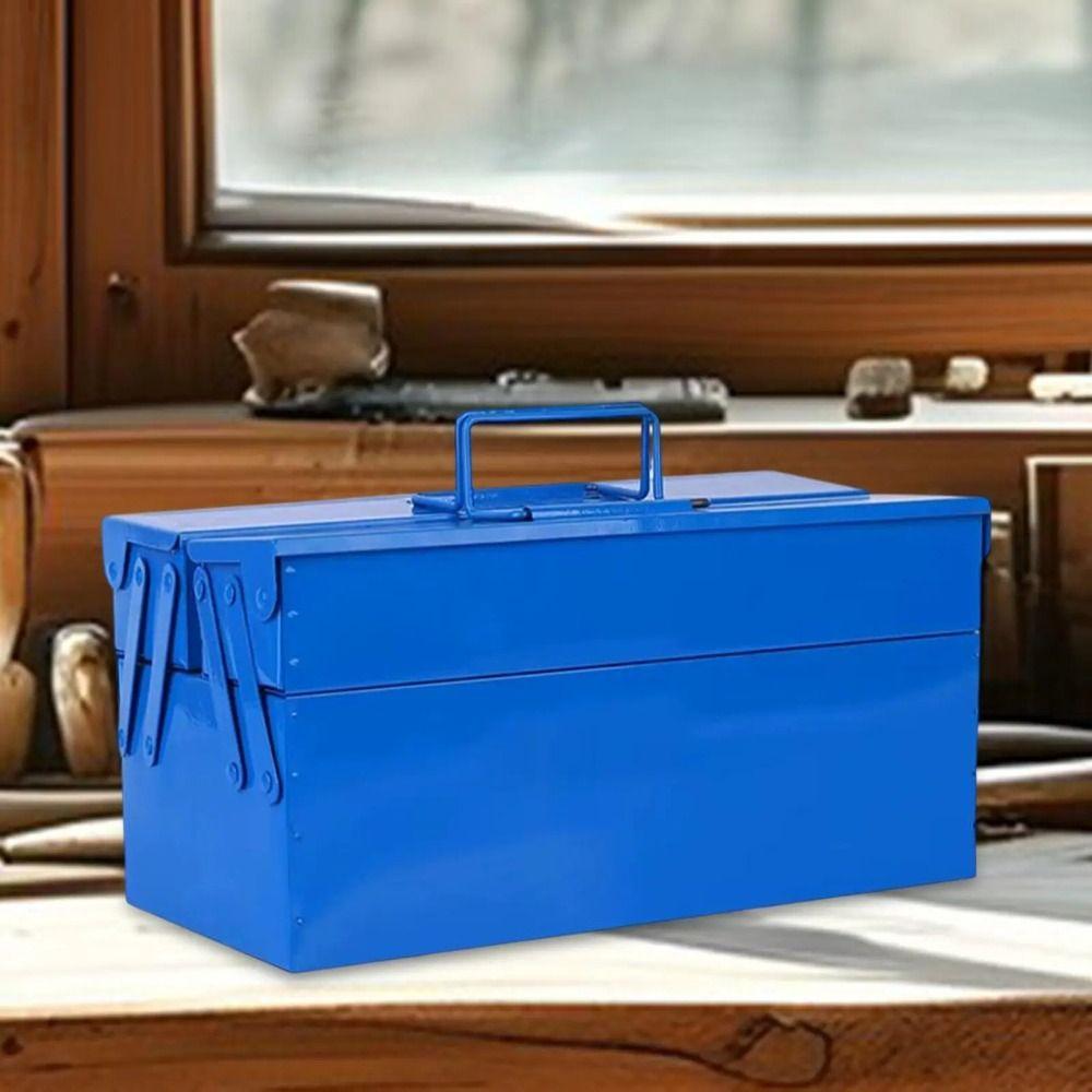Heavy Duty Tool Box Large Storage Tools Box Lightweight Repair Chest  Automobile Repair