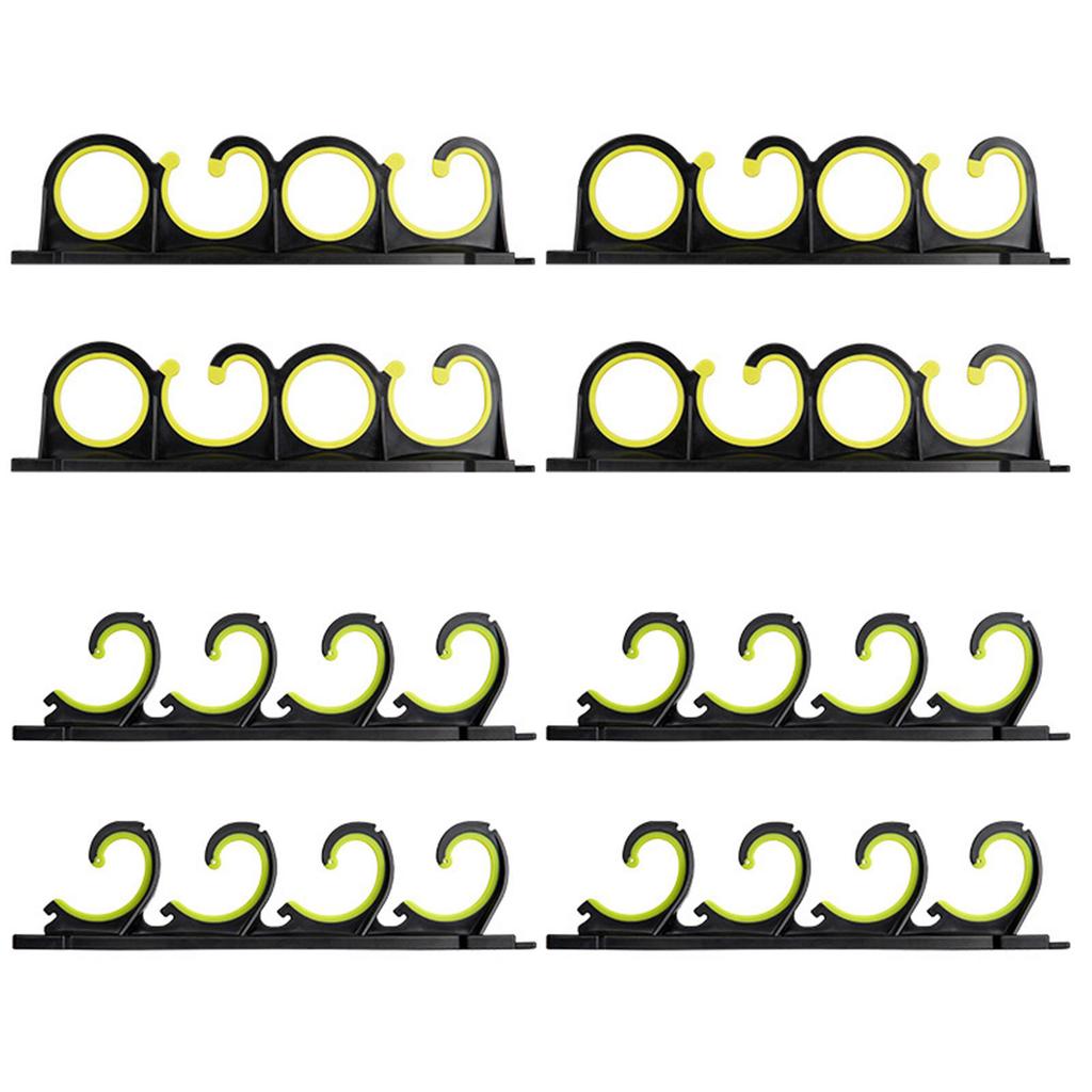 Держатель для удочек, настенный или потолочный держатель для удочек, органайзер для хранения, подставка для демонстрации, вмещает 8 удочек