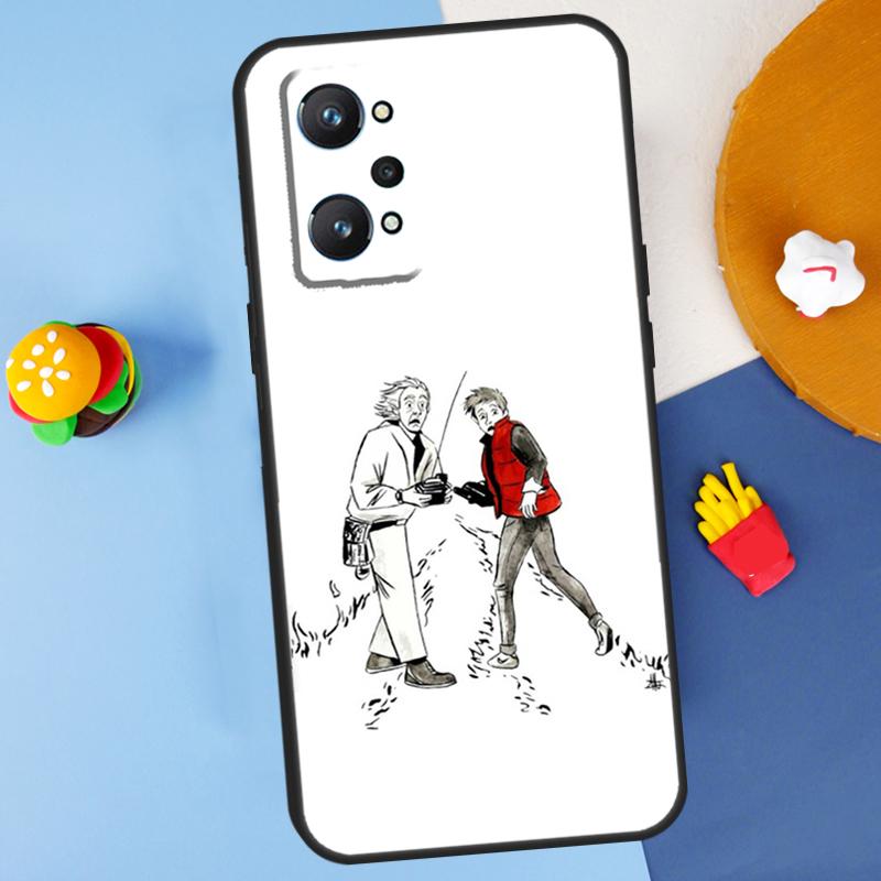 Назад в будущее Для Realme 14 13 12 10 11 Pro Plus GT 6 6T 5 GT7 Pro C55 C51 C21Y C25S C67 C75 C53 C61 Чехол