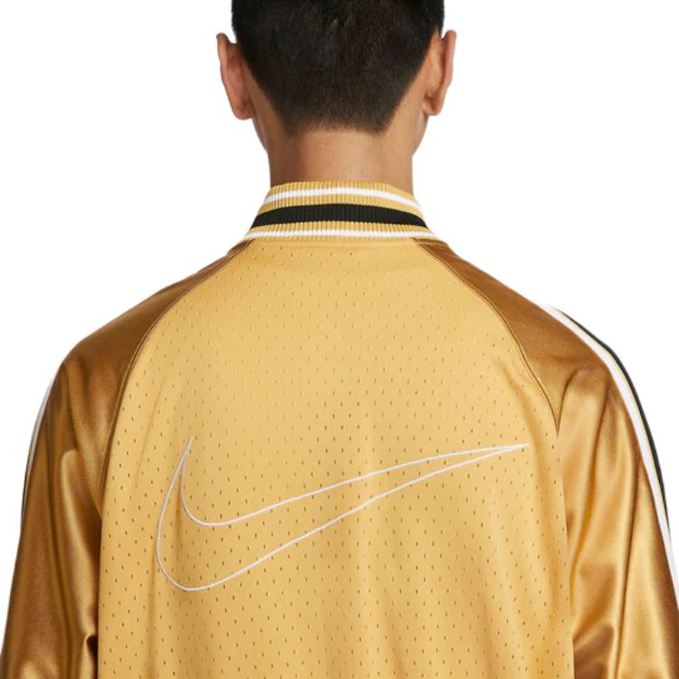 Nike Jackets Men's Wheat Gold Baseball Collar Moderate Other DX0348-725
