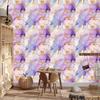 Ink Lavender and Light Gray Wallpaper for Living Room and Bedroom 50x1000